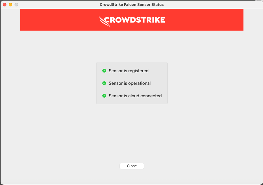 Crowdstrike Falcon Sensor