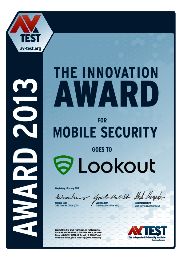 <p>Download as: <a href="/fileadmin/Awards/Producers/lookout/2013/avtest_award_2013_innovation_lookout.pdf">PDF</a></p>