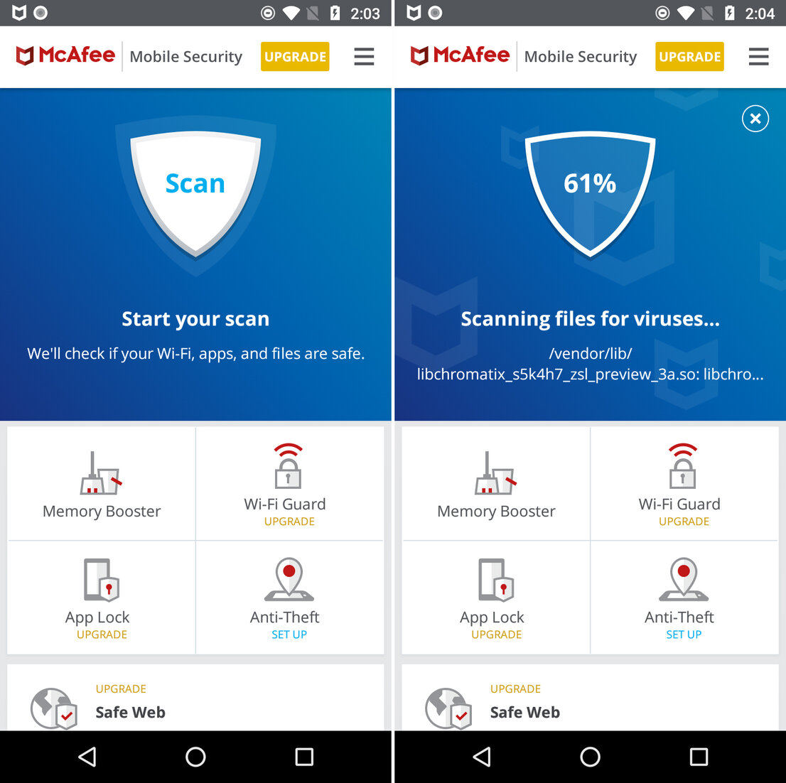 McAfee Mobile Security