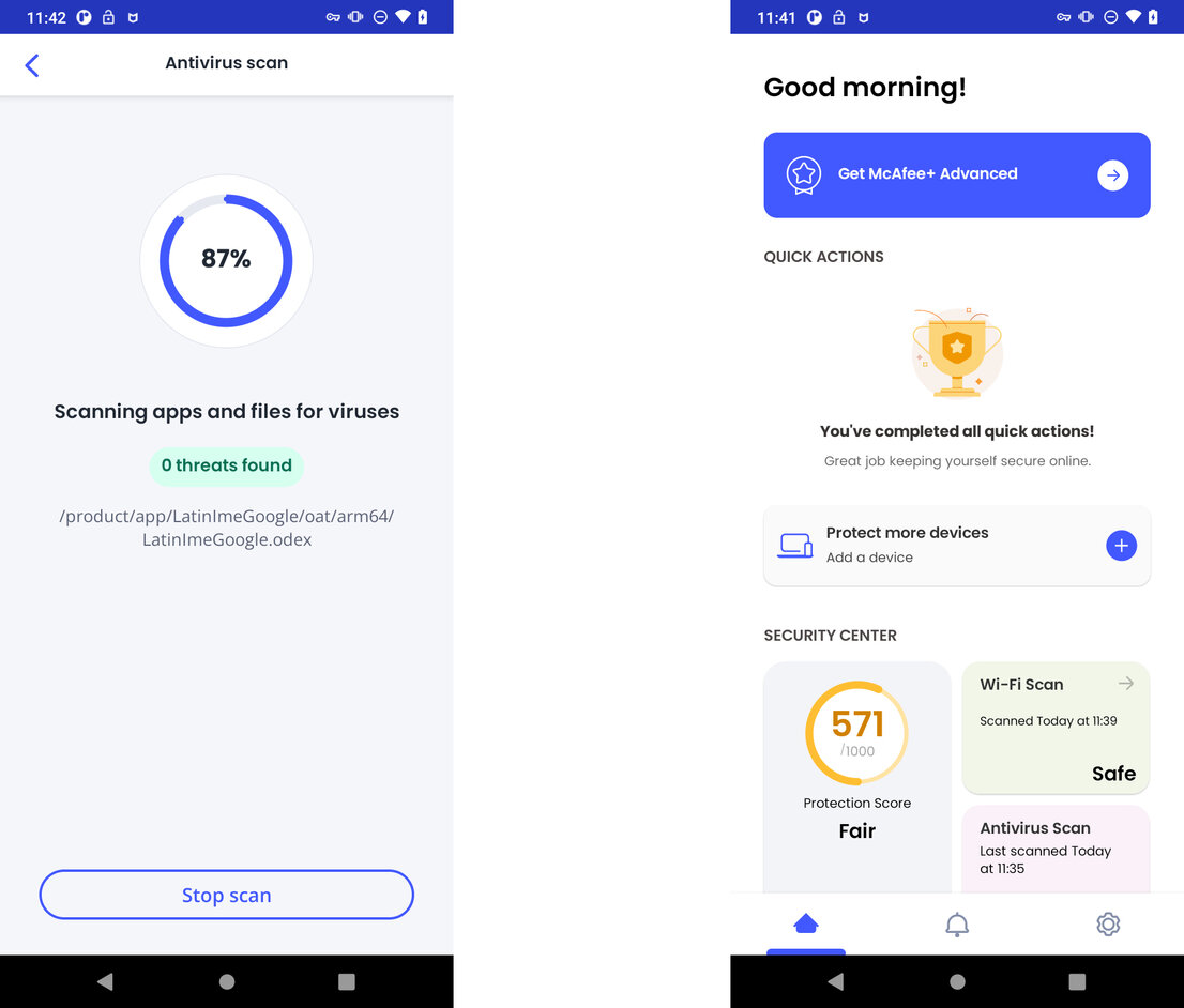 McAfee Mobile Security