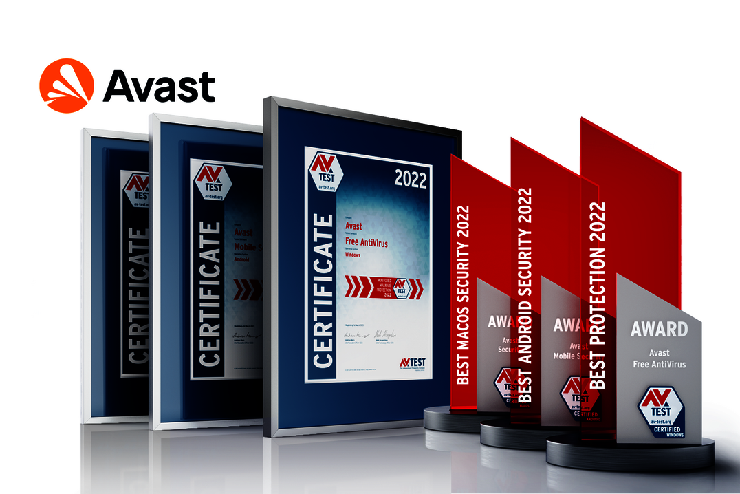 AV-TEST Award 2022 for Avast