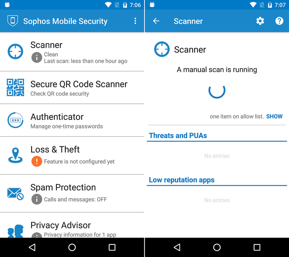 Sophos Mobile Security