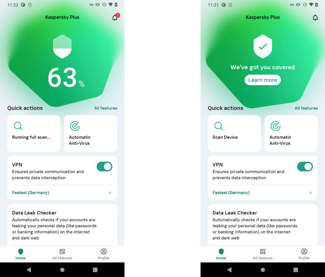 Kaspersky Plus for Android
