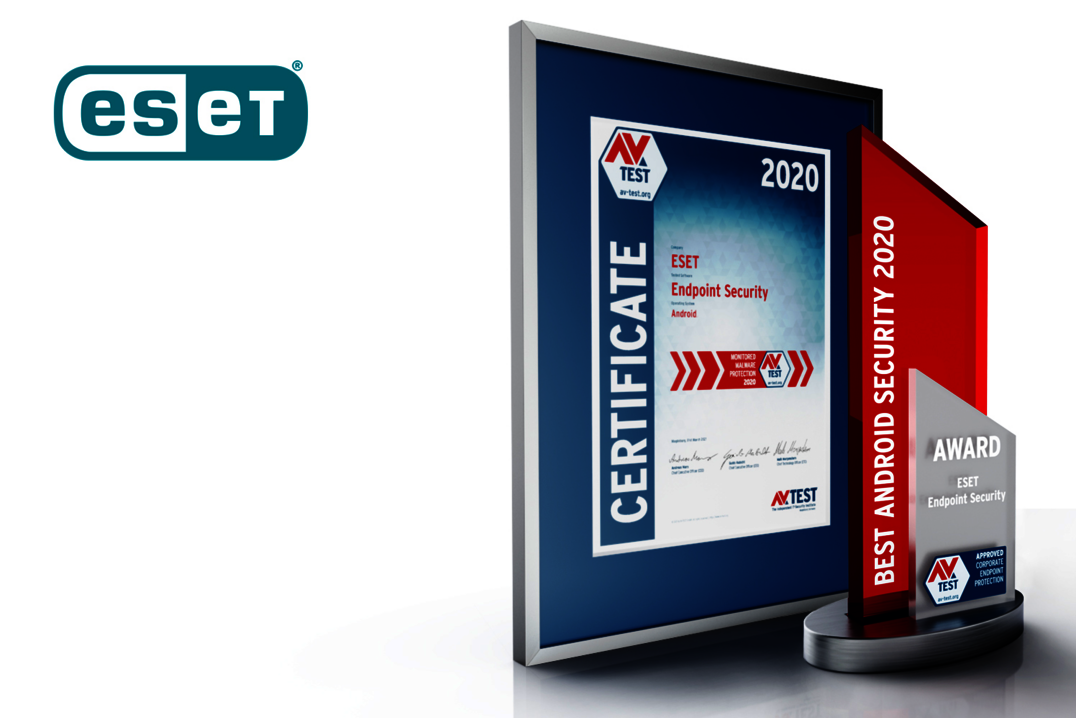 AV-TEST Award 2020 for ESET
