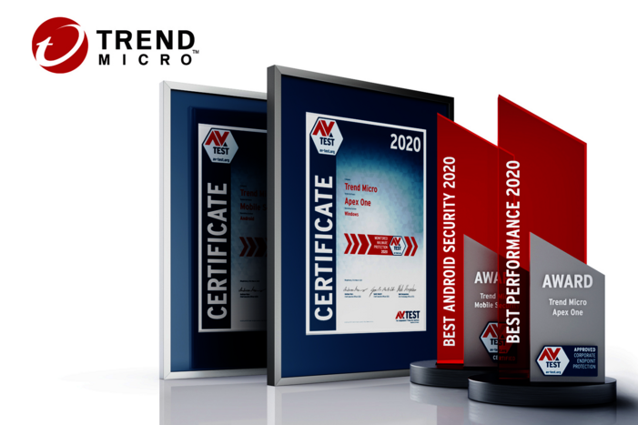 AV-TEST Award 2020 f&uuml;r Trend Micro