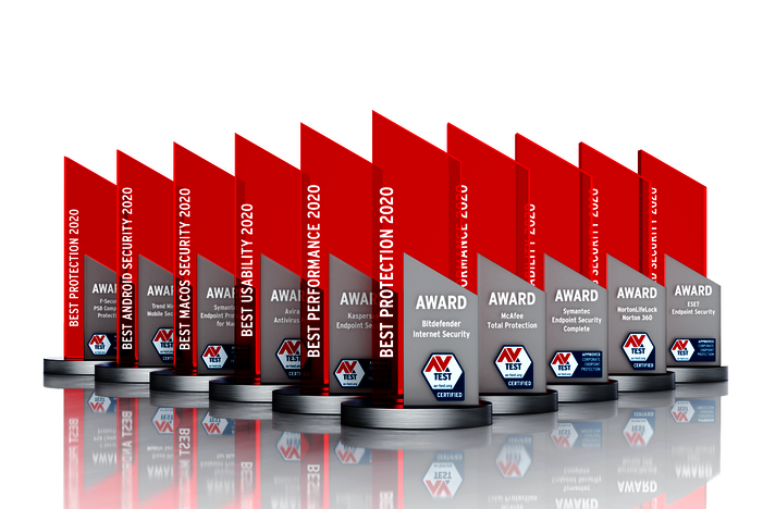 AV-TEST Awards 2020: Auszeichnung f&uuml;r die besten IT-Sicherheitsprodukte