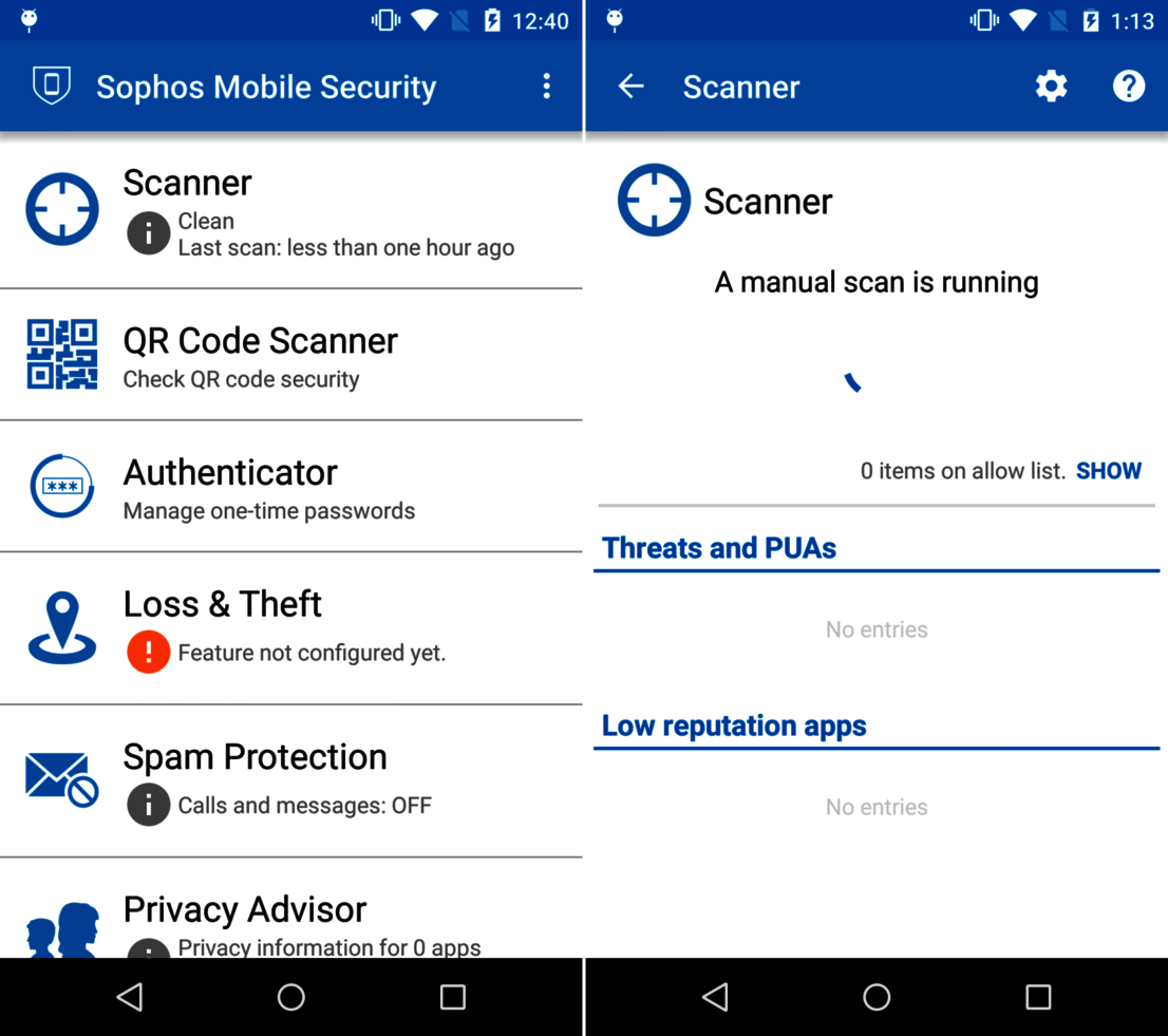 Sophos Mobile Security