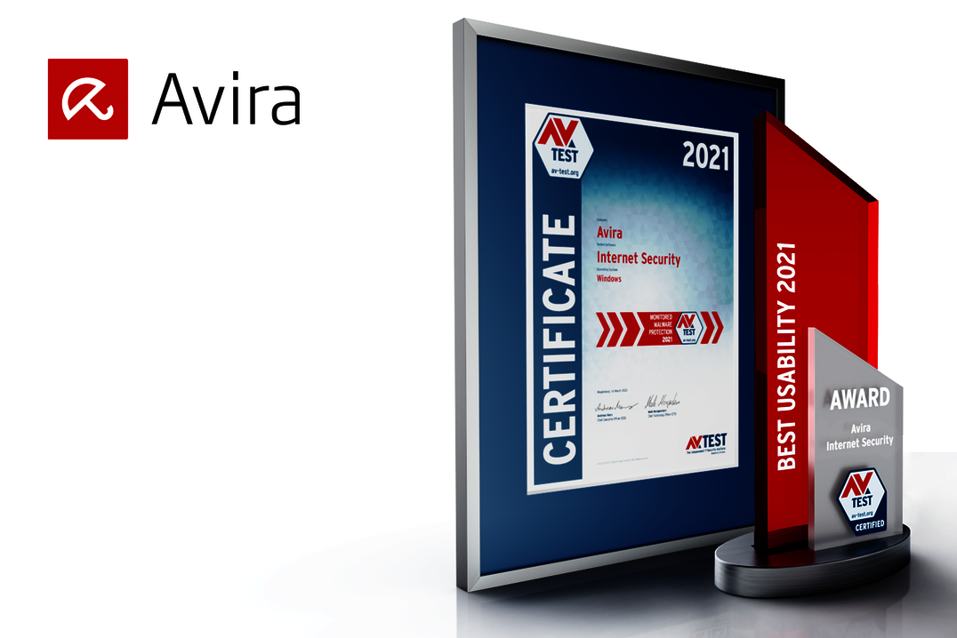 AV-TEST Award 2021 for Avira