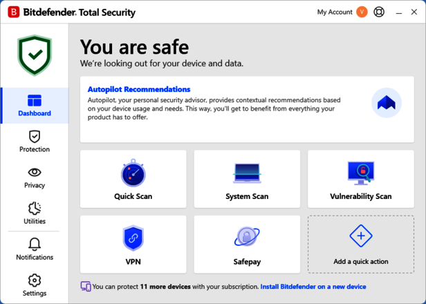 Bitdefender Total Security