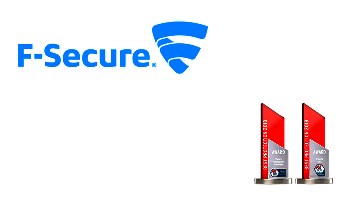AV-TEST Awards 2018 f&uuml;r F-Secure