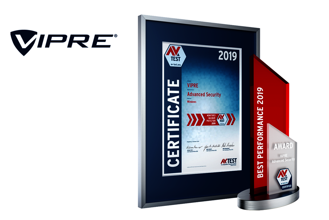 AV-TEST Award 2019 AV-TEST Award 2019 décerné à VIPRE