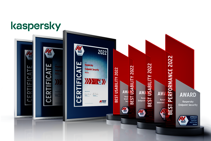 AV-TEST Award 2022 for Kaspersky