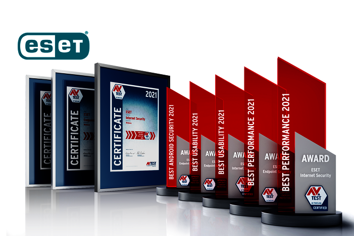 AV-TEST Award 2021 for ESET