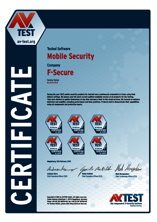 <p>Download as: <a href="/fileadmin/Content/Certification/2013/avtest_certified_mobile_2013_f-secure.pdf">PDF</a></p>
