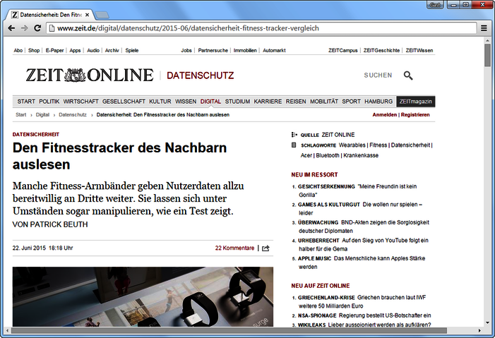 AV-TEST Medienspiegel II/2015