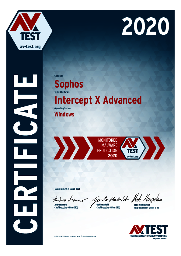 <p>Download as: <a href="/fileadmin/Content/Certification/2020/avtest_certificate_windows_2020_sophos_intercept_x_advanced.pdf">PDF</a>​​​​​​​</p>