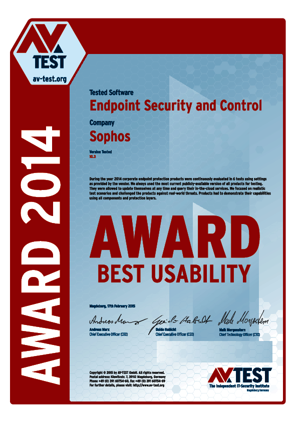 <p>Download as: <a href="/fileadmin/Awards/Producers/sophos/2014/avtest_award_2014_best_usability_sophos.pdf">PDF</a></p>