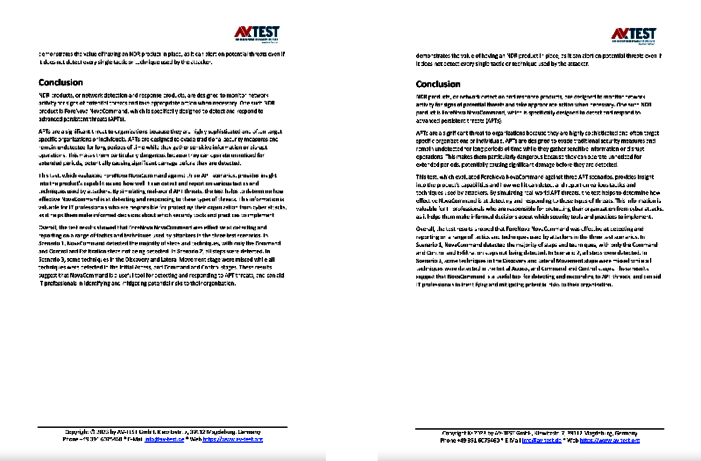 A test commissioned by ForeNova Evaluation of ForeNova NovaCommand