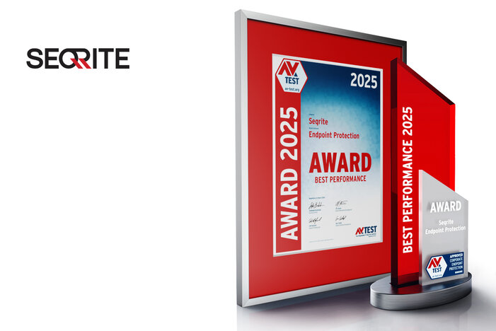 AV-TEST Award 2025 f&uuml;r Seqrite