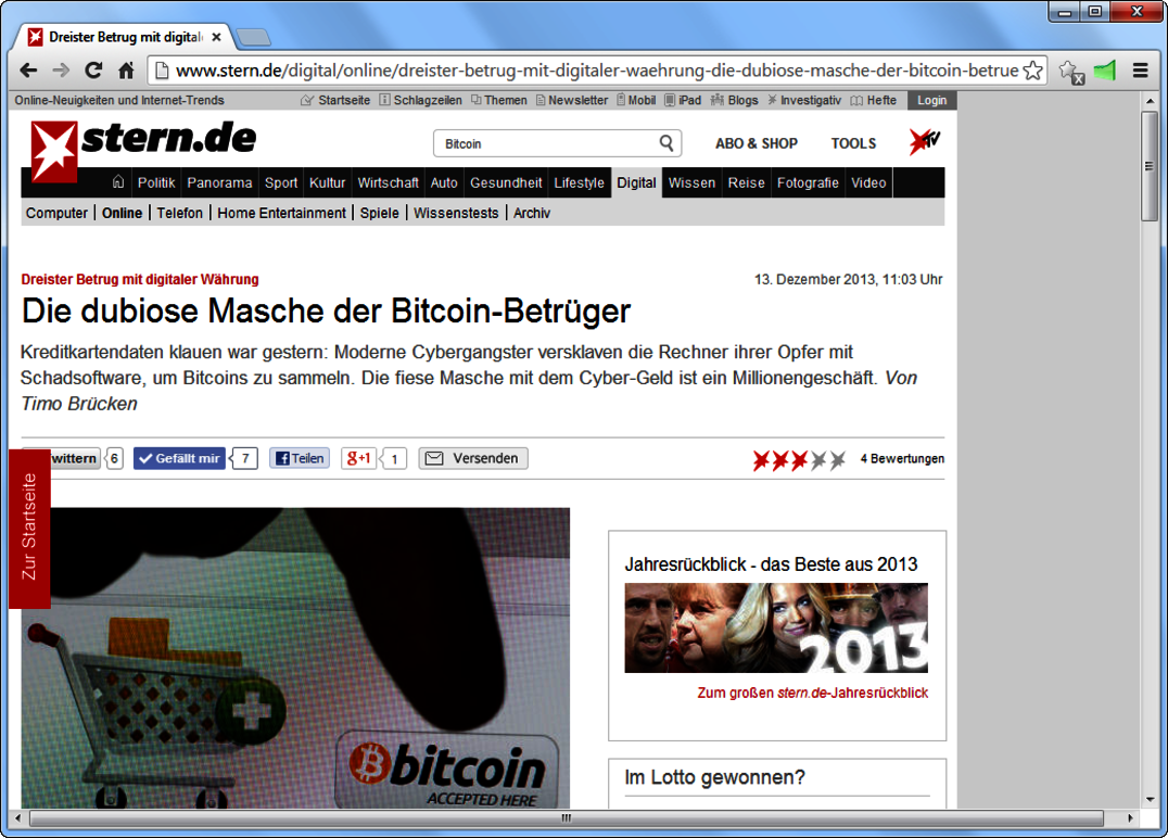 Stern.de AV-TEST in der Presse