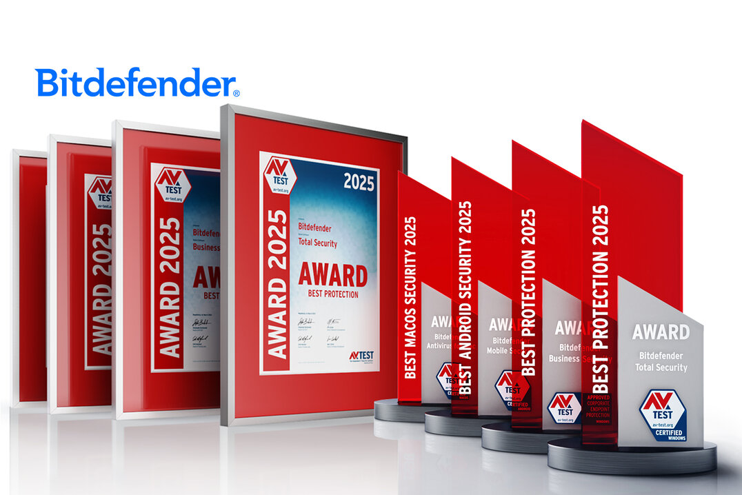 AV-TEST Awards 2025 f&uuml;r Bitdefender