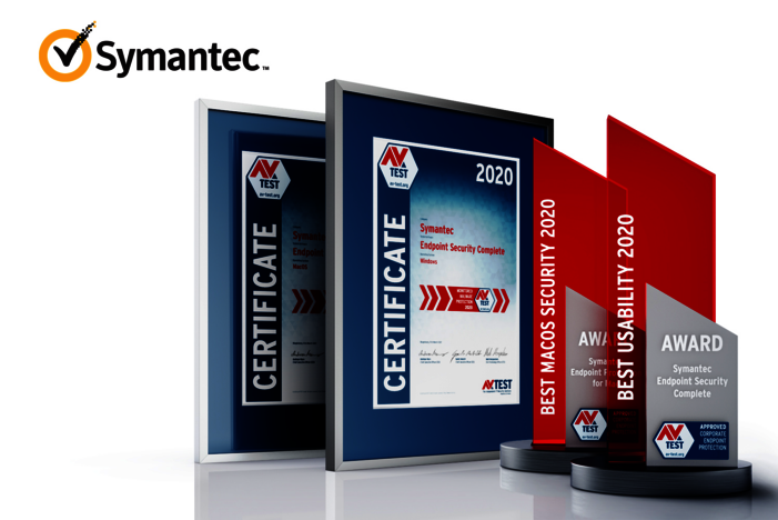 AV-TEST Award 2020 f&uuml;r Symantec (Broadcom)