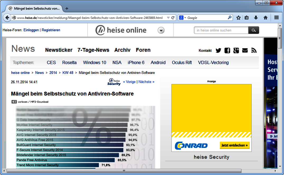 AV-TEST Medienspiegel IV/2014