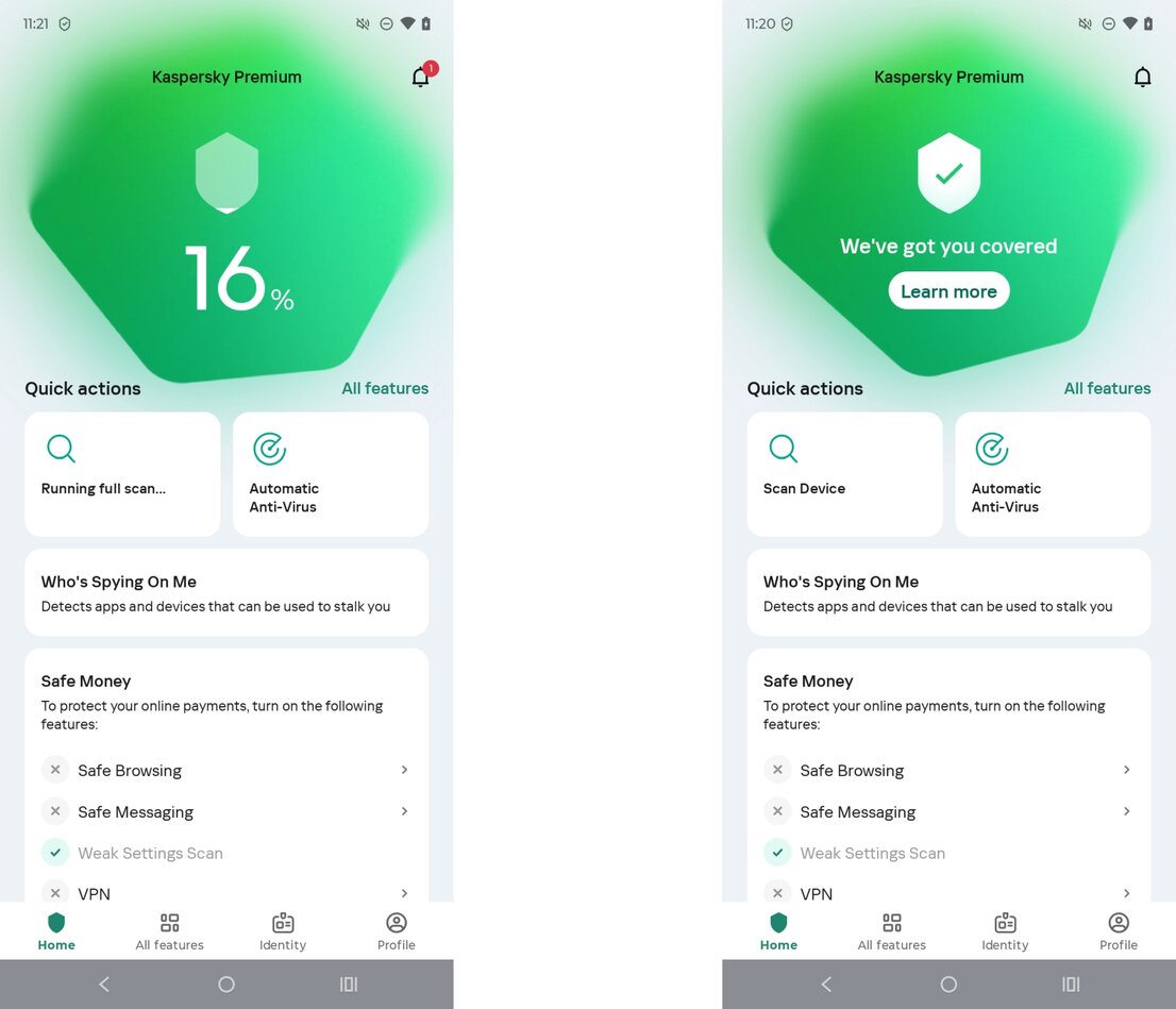 Kaspersky Premium for Android