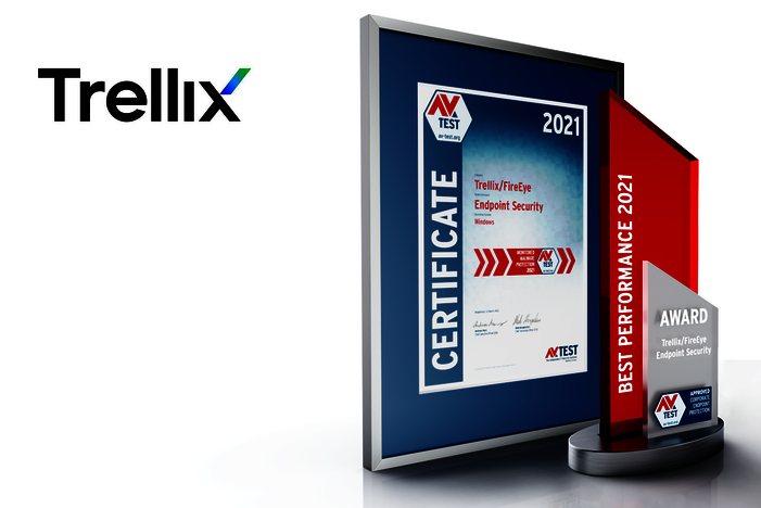 AV-TEST Award 2021 f&uuml;r Trellix/FireEye