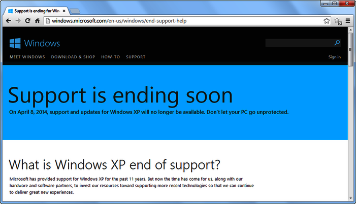 The End Is Nigh for Windows XP: These Anti-Virus Software Products Will Continue to Protect XP after the End of Support