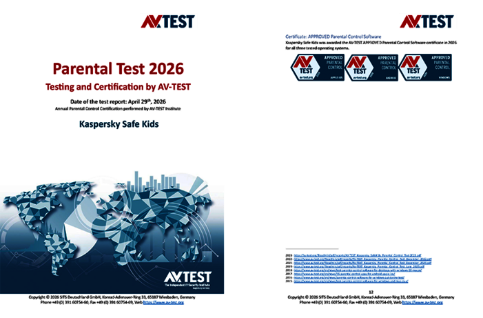Kaspersky Safe Kids: Parental Control Test 2026
