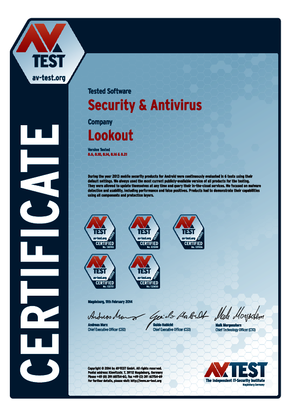 <p>Download as: <a href="/fileadmin/Content/Certification/2013/avtest_certified_home_2013_lookout.pdf">PDF</a></p>