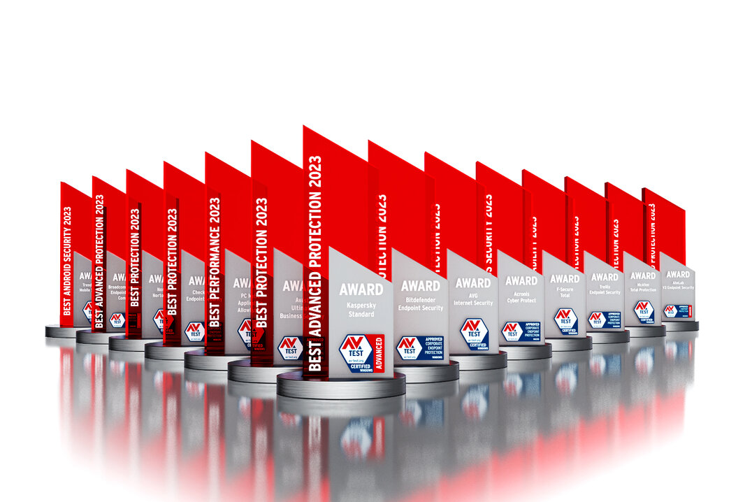 AV-TEST Awards 2023: B&uuml;hne frei f&uuml;r die beste IT-Sicherheit
