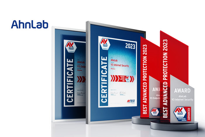 AV-TEST Awards 2023 for AhnLab